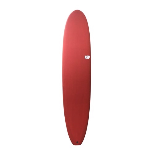 NSP Protech Long 8'6" Red Surfboard