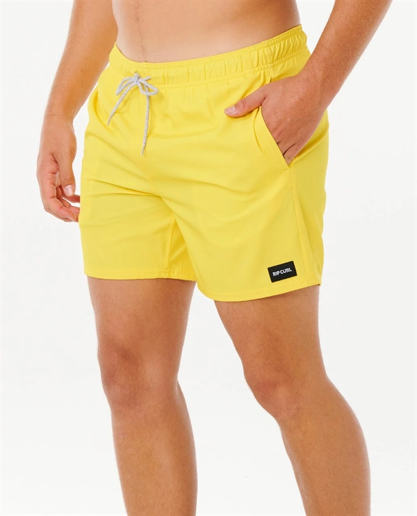 Rip Curl Mens Offset Daily Volley Boardshorts - Blazing Yellow