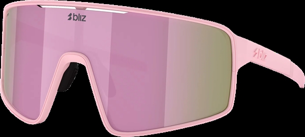 Bliz OZB cykelbrille - Brown Mirror Pink