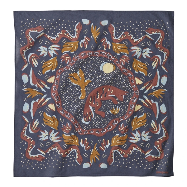 Patagonia Bandana - Across Oceans: Smolder Blue