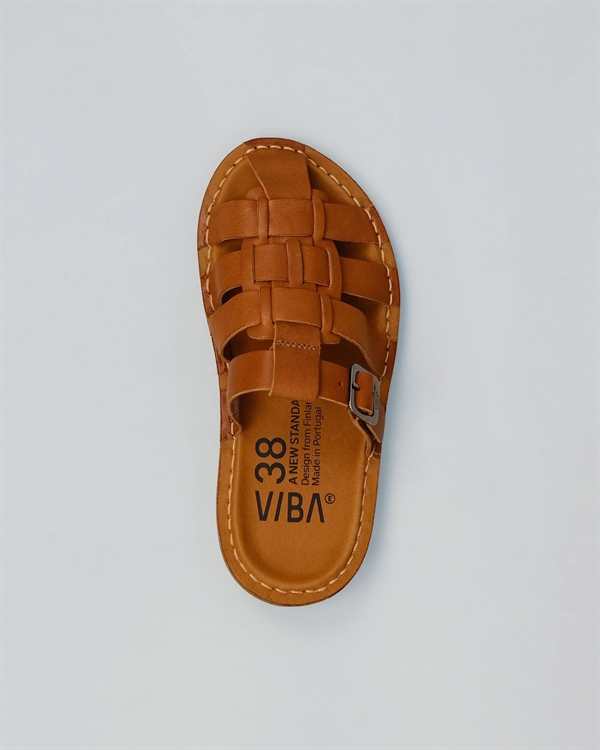 VIBAe AMALFI Leather - Cognac Brown