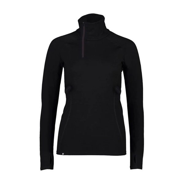 Mons Royale Olympus Half Zip Black