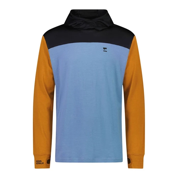 Mons Royale Yotei Powder Hood LS - Retro Valley