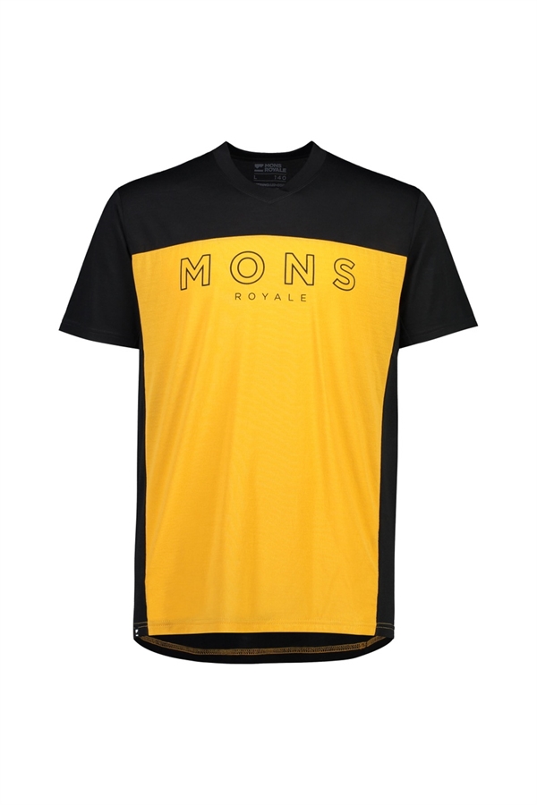 Mons Royale Mens Redwood Enduro VT Black /Gold