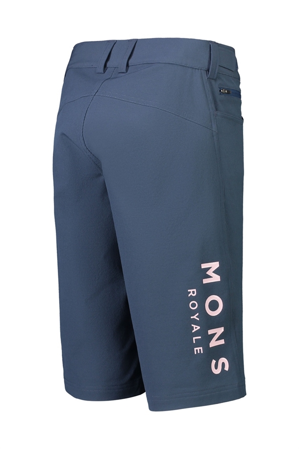 Mons Royale Womens Momentum 2.0 Bike Shorts Dark Denim