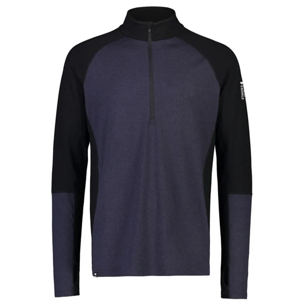 Mons Royale Olympus Half Zip Black / 9 Iron