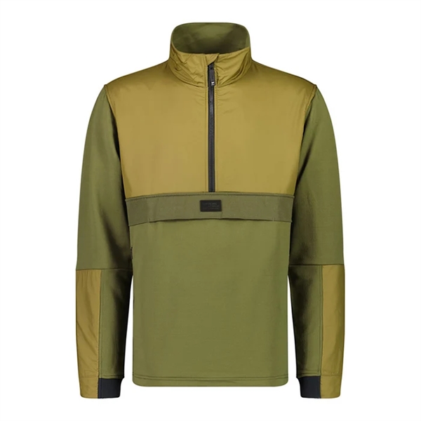 Mons Royale Decade Mid Pullover - Forest Floor