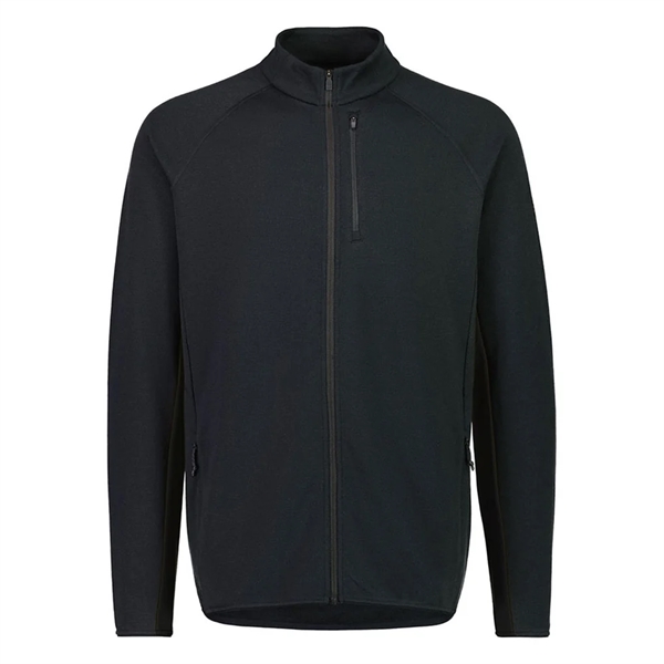 Mons Royale Approach Merino Shift Fleece Jacket - Black