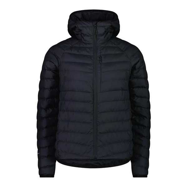 Mons Royale Atmos Wool Down Light Weight Packable Hood - Black