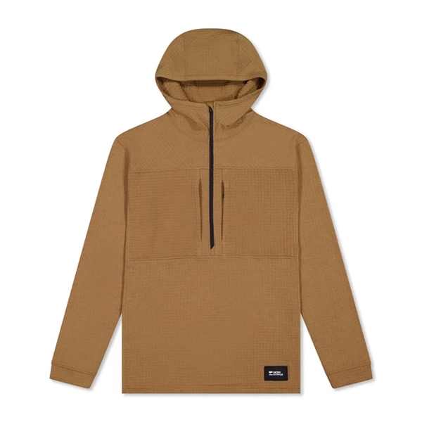 Mons Royale Offgrid Merino Fleece Long Sleeve - Black / Toffee