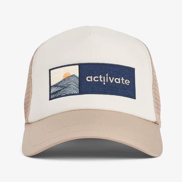 Actiivate GAB Foam Trucker Cap - Khaki