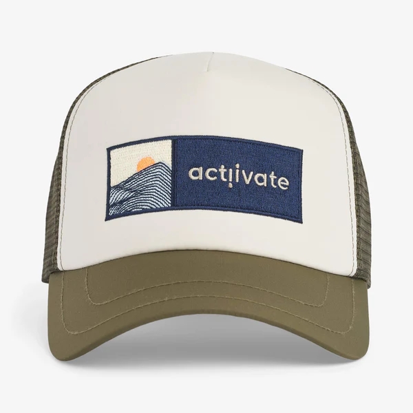 Actiivate GAB Foam Trucker Cap - Army