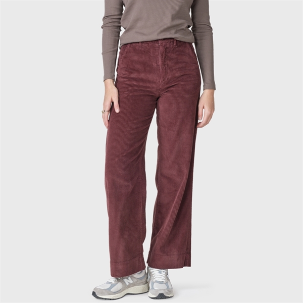 Klitmøller Collective - Lydia Jumbo Corduroy Pants - Burgundy