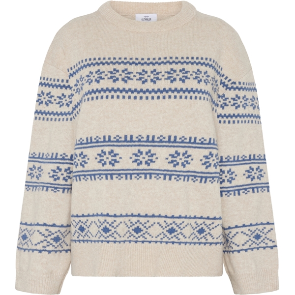 Klitmøller Collective Jette Knit - Pastel Sand/Ocean