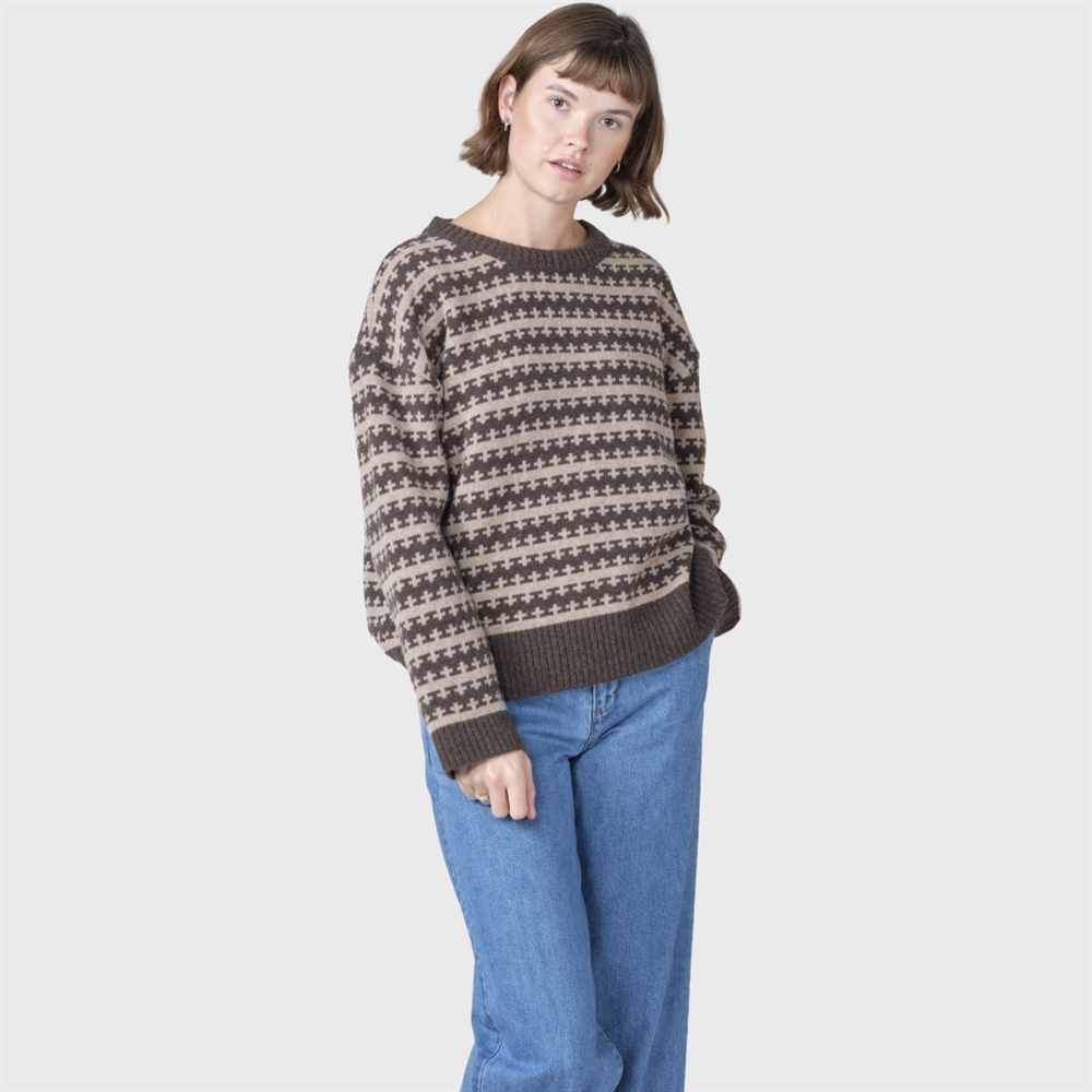 Klitmøller Collective - Kitti Knit - Taupe/Sand