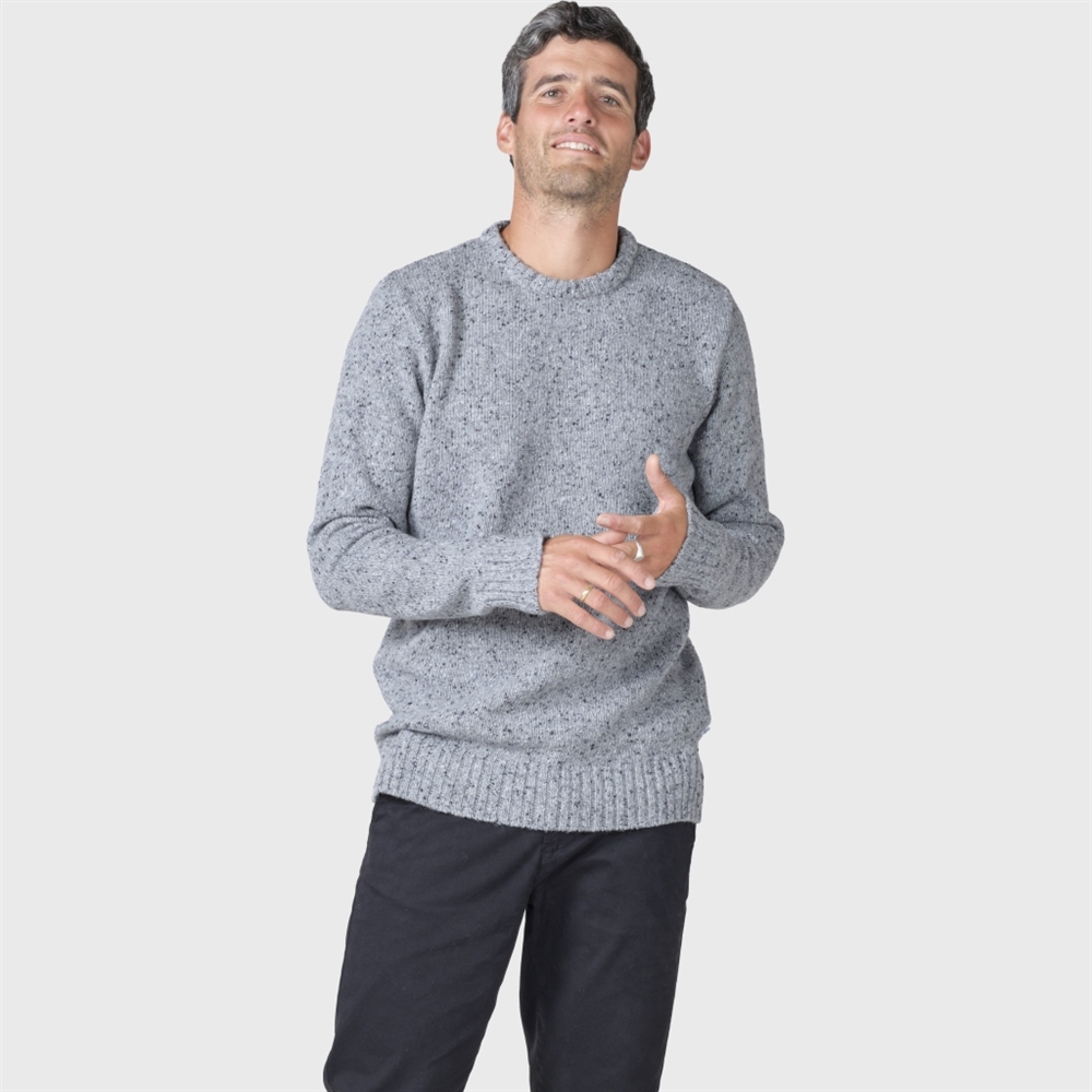 Klitmøller Collective - Aage Knit - Light Grey