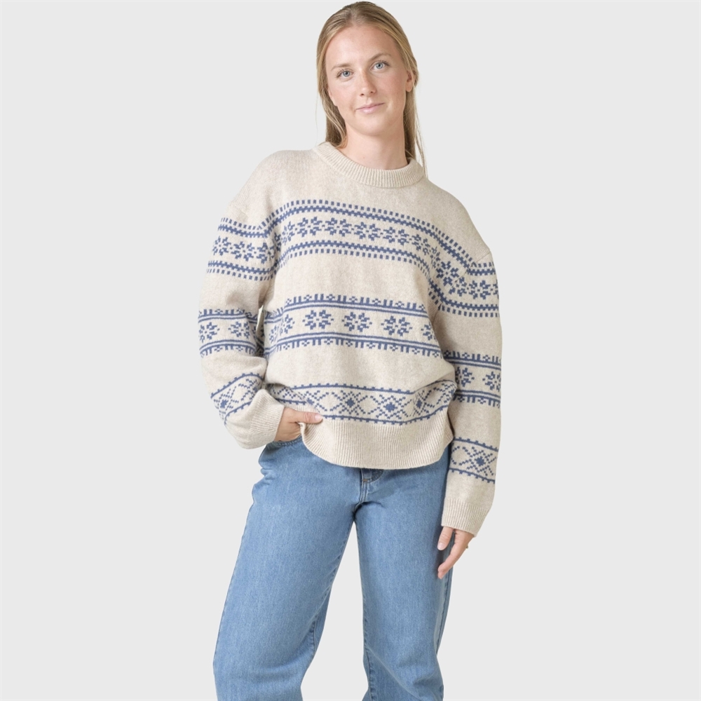 Klitmøller Collective Jette Knit - Pastel Sand/Ocean