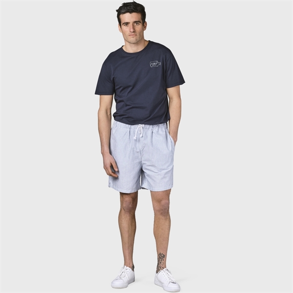 Klitmøller Collective Bertram shorts GOTS - White/navy