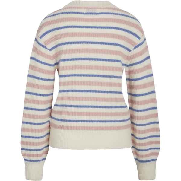 Klitmøller Collective Melli knit - Rose/cream/light blue