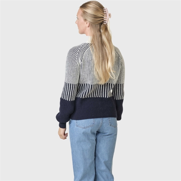 Klitmøller Collective Betty Knit - Navy/Cream