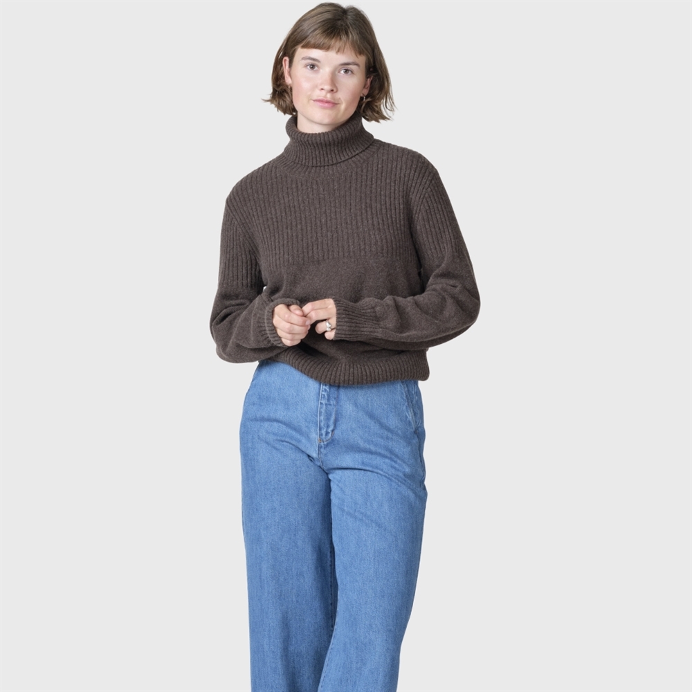 Klitmøller Collective - Svale Knit, Woman\'s - Taupe