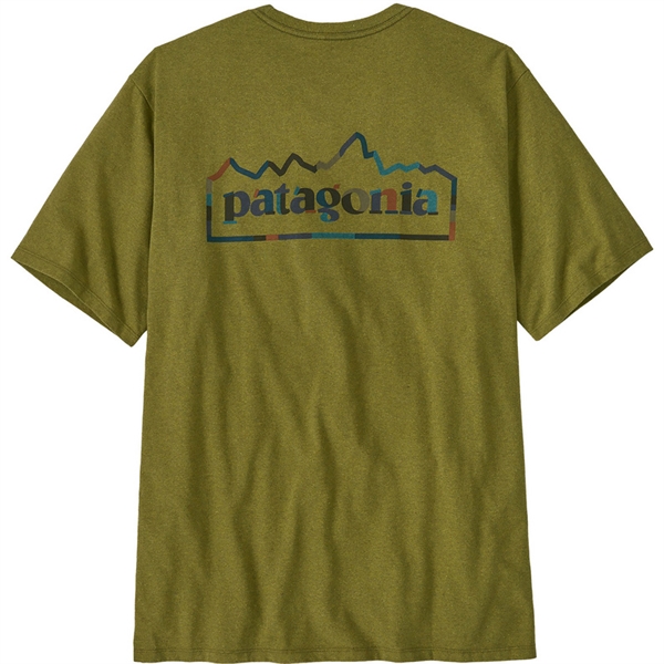 Patagonia Mens Unity Fitz Responsibili-Tee - Graze Green