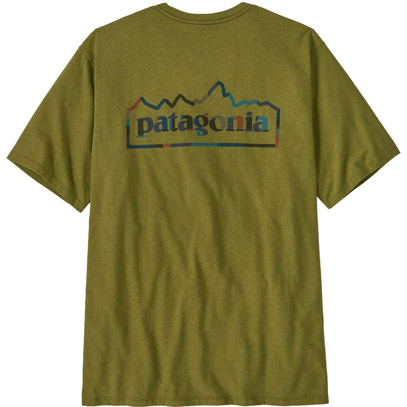 Patagonia Mens Unity Fitz Responsibili-Tee - Graze Green