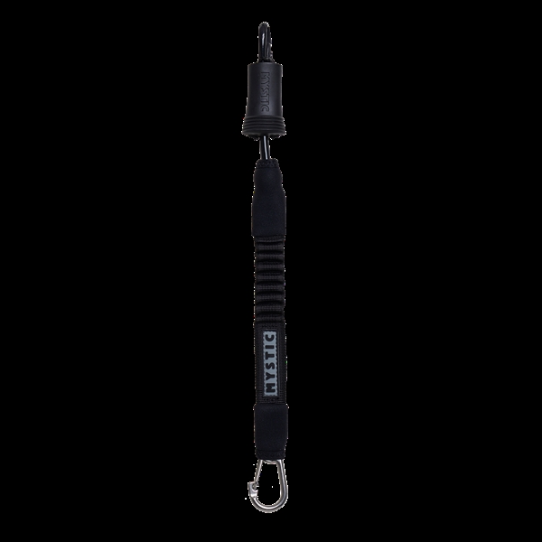 Mystic Kite Safety Leash Short - Black/Grey