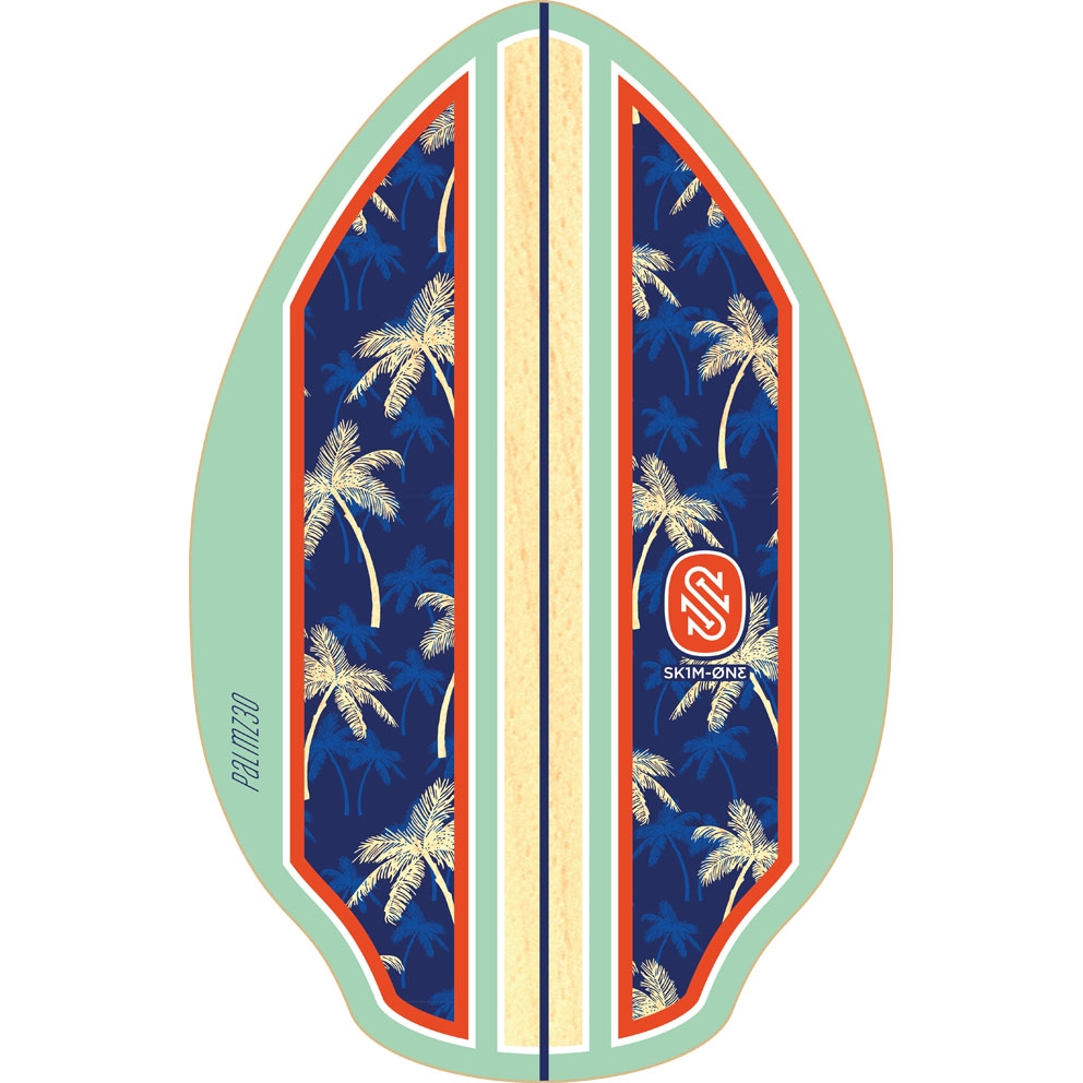 Skim One PALMS 30 Wood - Opal/Orange