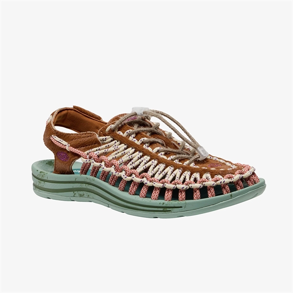 Keen - Uneek Leather Sneaker Sandal Roasted Pecan