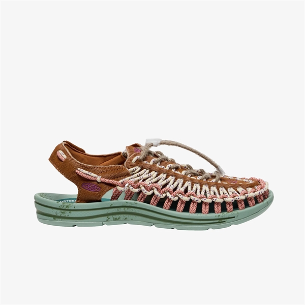 Keen - Uneek Leather Sneaker Sandal Roasted Pecan