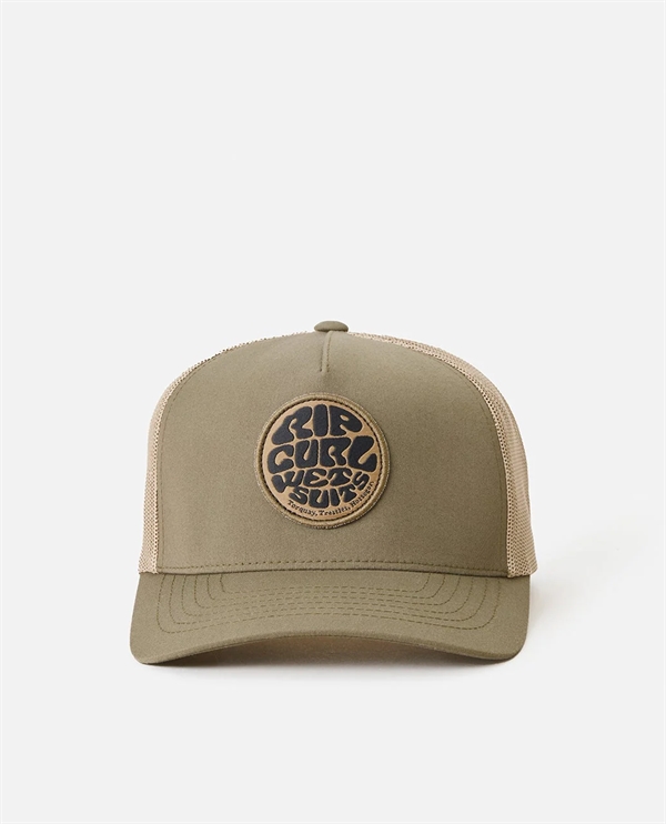Rip Curl Wetsuit Icon Trucker Cap - Dusty Olive