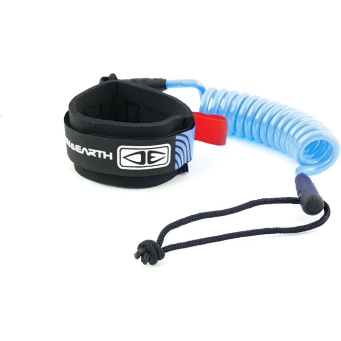 Ocean+Earth Basic Wrist Coil Leash - Blue