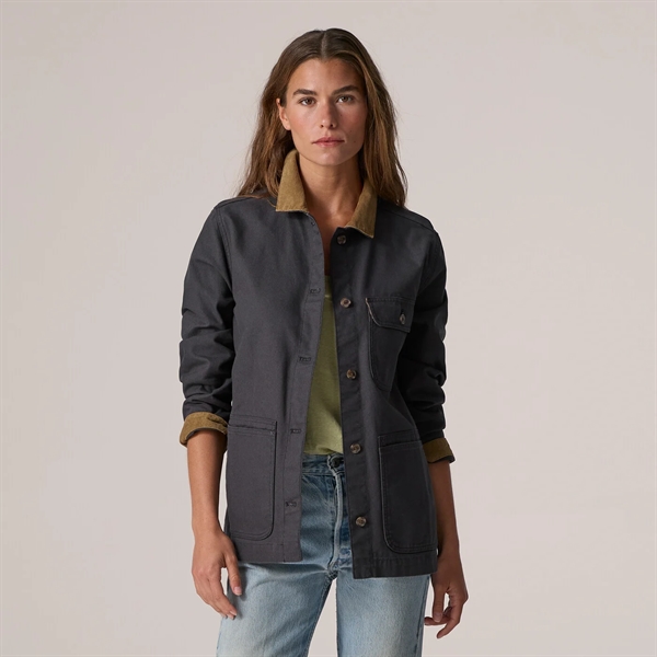 Patagonia - Womens Point Reyes Canvas Coat - Ink Black 