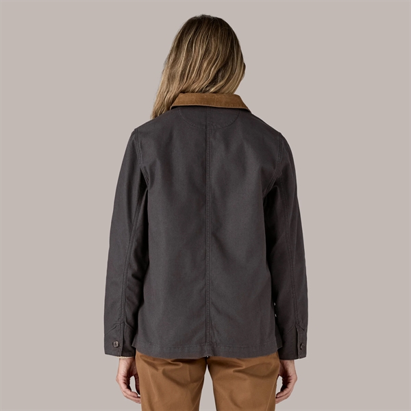 Patagonia - Womens Point Reyes Canvas Coat - Ink Black 