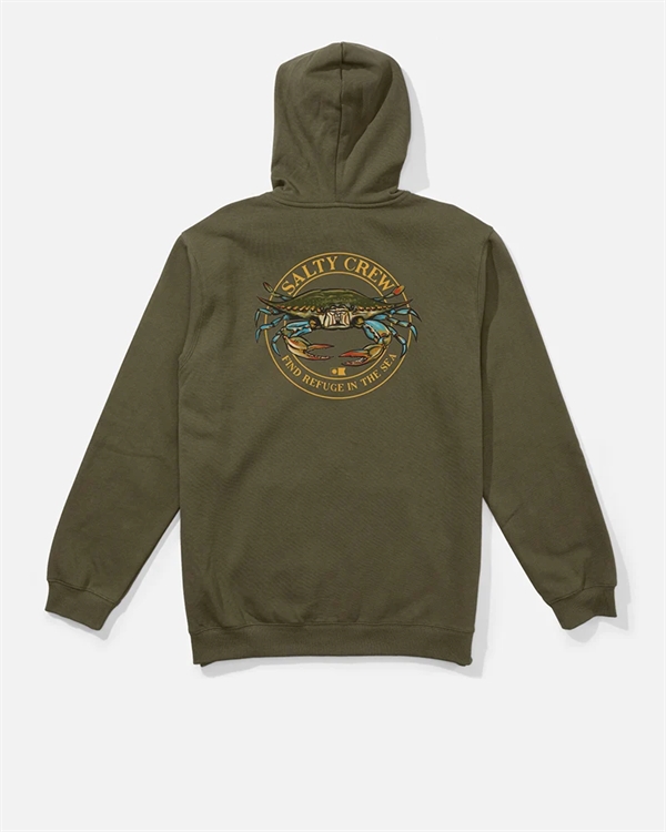 Salty Crew Jimmy Fleece - Dusty Olive