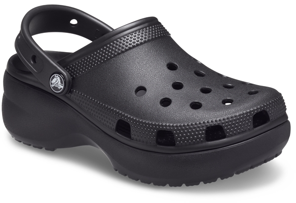Crocs Classic Platform Clogs - Black