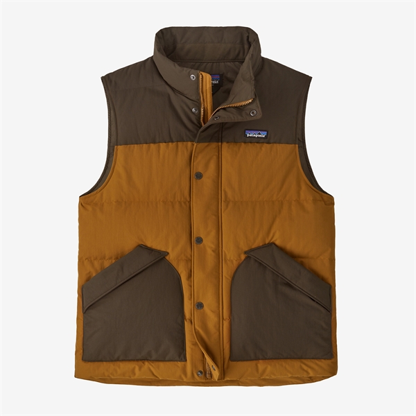 Patagonia Mens Downdrift Vest - Shelter Brown