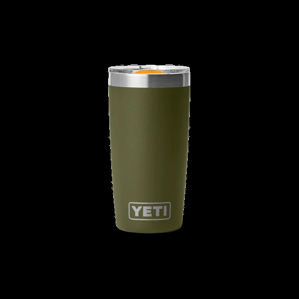 YETI - Rambler Tumbler 10oz/295ml - Olive / King Crab Orange
