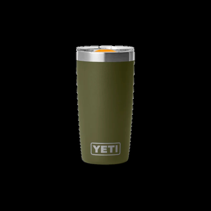YETI - Rambler Tumbler 10oz/295ml - Olive / King Crab Orange