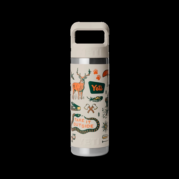 YETI - Rambler Jr 18oz/532ml Kids Water Bottle - Cape Summer Camp