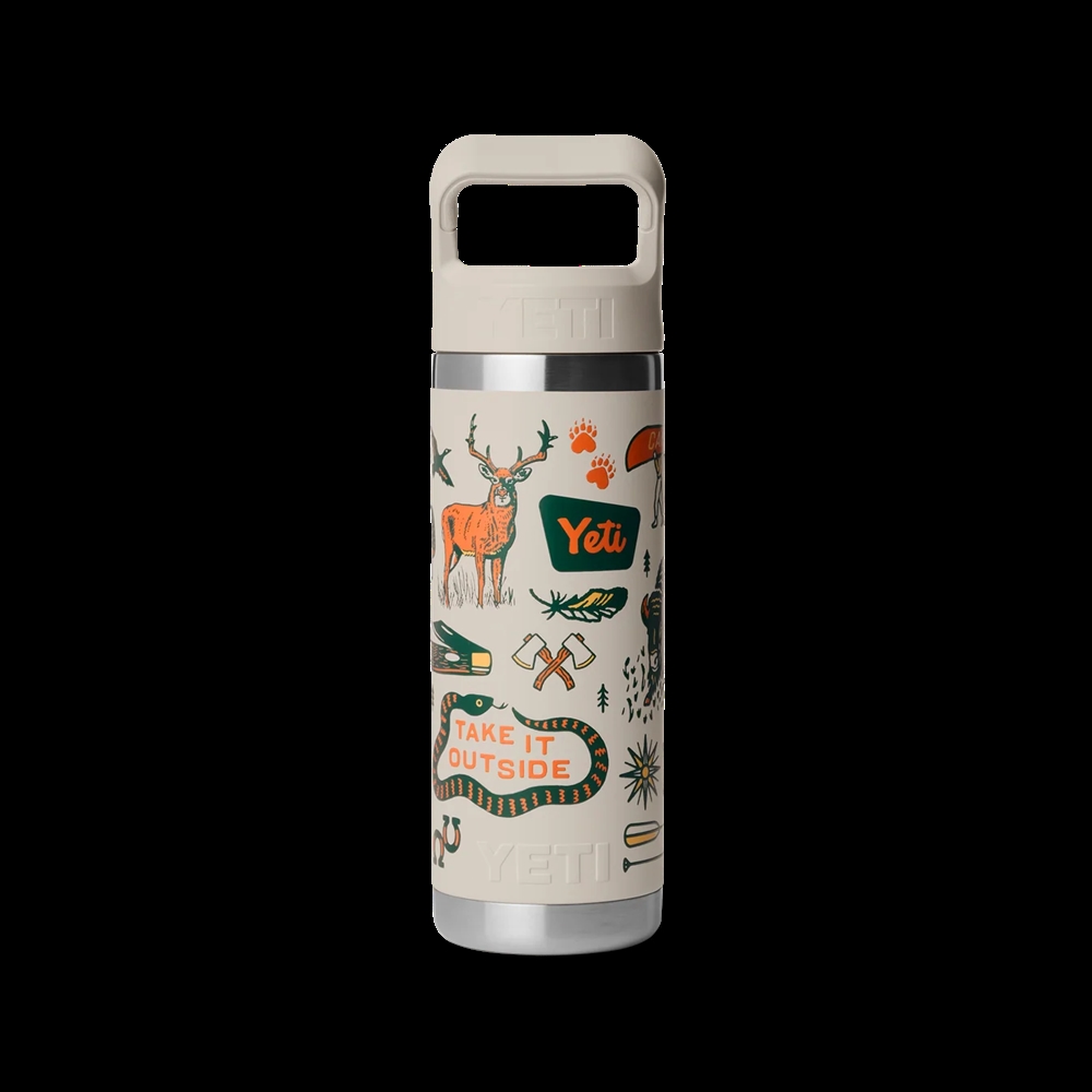 YETI - Rambler Jr 18oz/532ml Kids Water Bottle - Cape Summer Camp