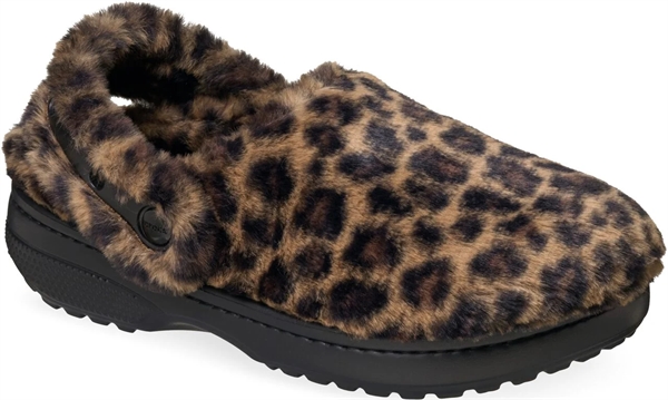 Crocs Classic Unforgettable Animal Clog - Sepia/Leopard