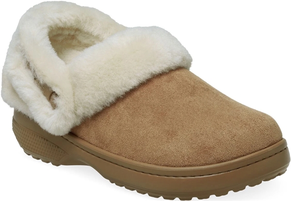 Crocs Classic Unforgettable Vegan Suede Clog - Sepia