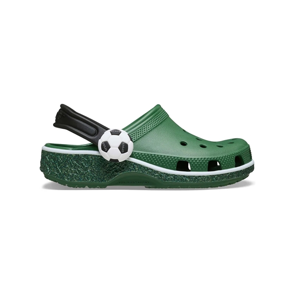 Crocs Classic Soccer Turf Kids Clog - Turf Green