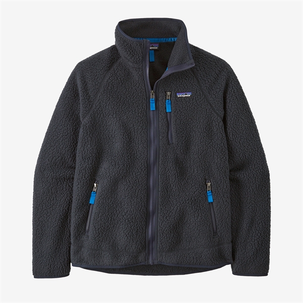 Patagonia Mens Retro Pile Jacket - Pitch Blue w/Endless Blue