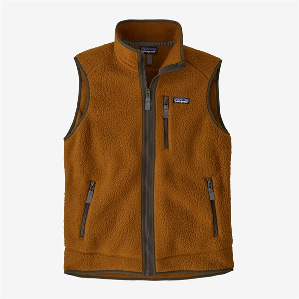 Patagonia Mens Retro Pile Vest - Shelter Brown