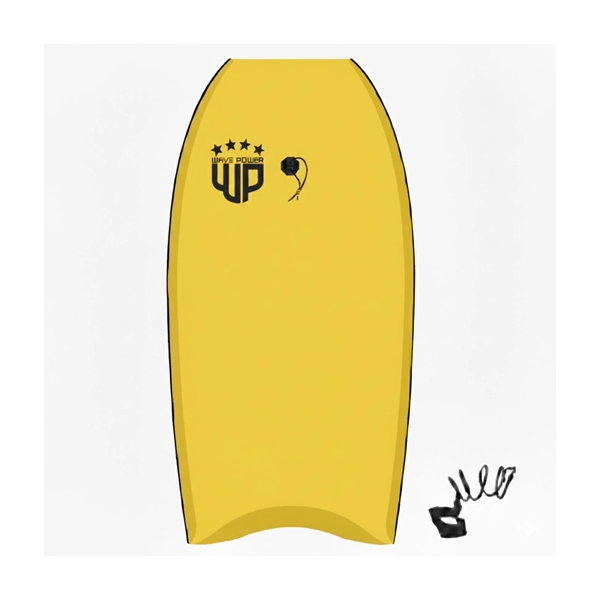 WOOP BOOGIE WAVE POWER - 41 - Yellow/Aqua