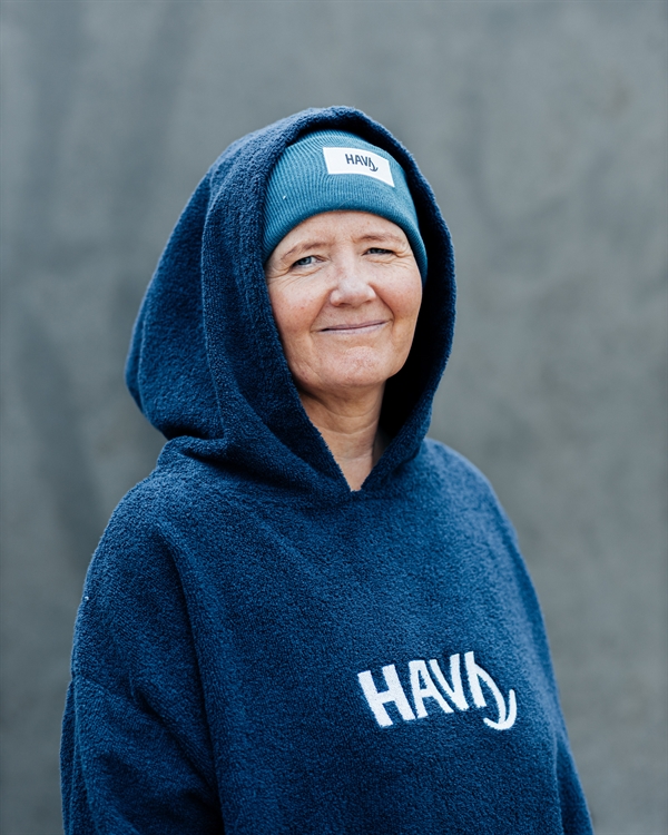 HAVS Poncho Towel - Navy