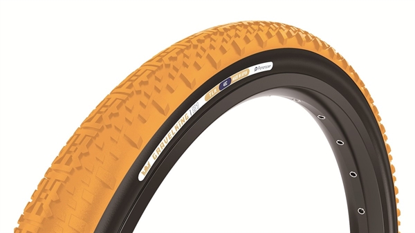 Panaracer Gravelking X1 foldedæk 700x45C 560g honey butter/sort